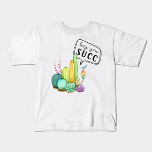 You Succ - Succulent Humor Kids T-Shirt